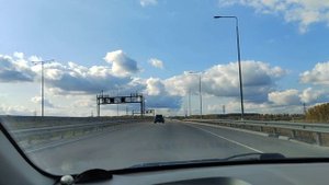 Поворот на ЦКАД с Симферопольского шоссе