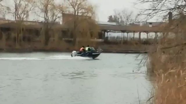 Лодка ПНД 420, лодочный мотор Хонда BF40 смотреть онлайн