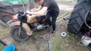 поменял цилиндр на своей иж планета