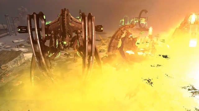 Unification Mod: Survival | Necrons vs Death Korps of Krieg - Warhammer 40k: Dawn of War: Soulstorm смотреть онлайн