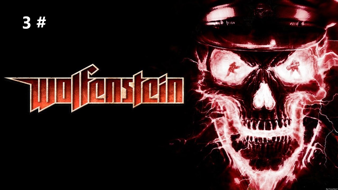 Прохождение Wolfenstein 3 # (Тот самый скелет из превью и наглый качек в баре)