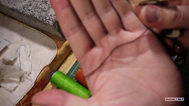 Работа с кожей. Часть 6. Выбор ниток для шитья кожи смотреть онлайн