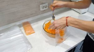 ЗАГОТОВКА МОРКОВИ . КАК ЗАМОРОЗИТЬ МОРКОВЬ НА ЗИМУ