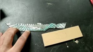 Самодельный Нож из алмазного диска