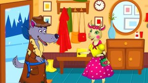 The Wolf and the Goat. English Fairy Tale / Cartoon / Fairy Planet / Story for kids