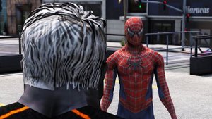 Spider-Man, Green Spiderman, Blue Spiderman, Yellow Spiderman VS Hulk-Rider