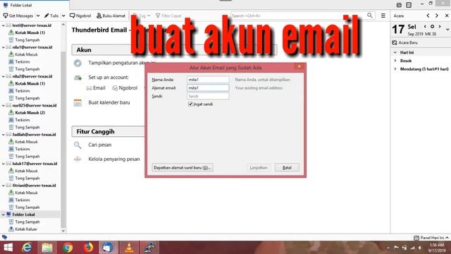 Konfigurasi Mail Server Webmail Mozilla Thunderbird смотреть онлайн