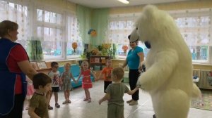 День Рождения в садике с Гигантским Мишкой|Киров!