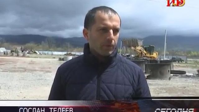Анатолий Бибилов и Рашид Нургалиев осмотрели Зонкарское водохранилище