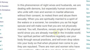 СВИДЕТЕЛЬСТВО БЫВШЕГО АГЕНТА ПОДВОДНОГО ЦАРСТВА--ДЖОЗЕФ ТЦХОПА Ч 4