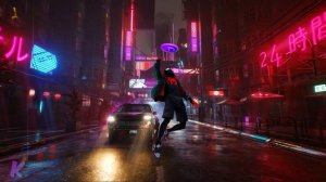 Neon Cyberpunk | Spider-Man Wallpaper Engine 4K Wallpaper - Audio Responsive!