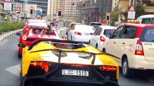Ламборгини горит в москве