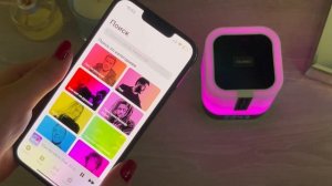 Умная Bluetooth колонка-ночник с часами-будильником и генератором белого шума PLANTA WT-SS1