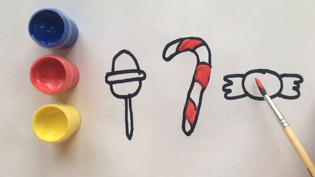 Drawing sweets for kids смотреть онлайн
