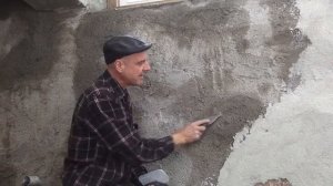 Дом из мешков с песком или землёй часть 2. Отделка стен.