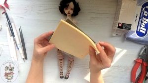 Анонс видео мастер - класса по созданию авторской куклы в смешанной технике.