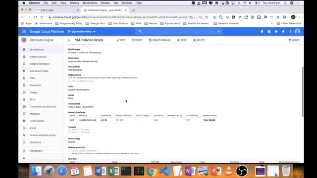 Network Automation Cookbook | 9 Deploying and Operating GCP Networking Resources with Ansible смотреть онлайн