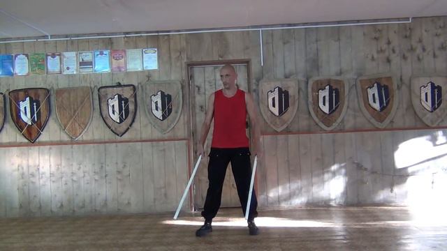 Парное оружие. Координационные упражнения 23 смотреть онлайн