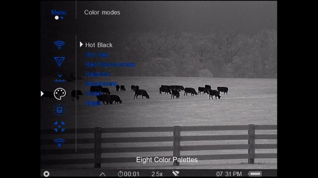 Pulsar Helion 2 XP50 Controls & Color Palettes смотреть онлайн