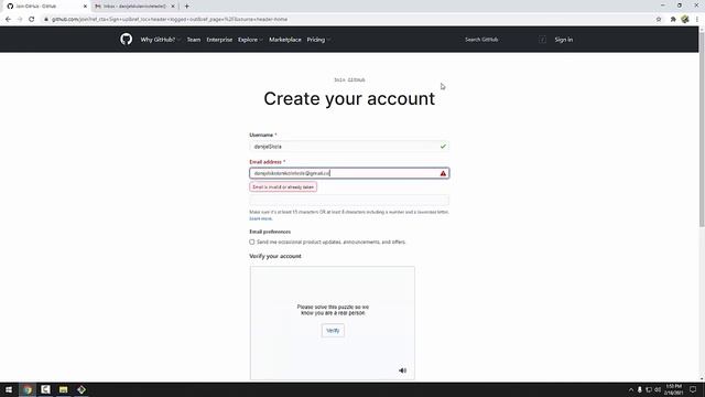 Git: commit i push na Github server смотреть онлайн