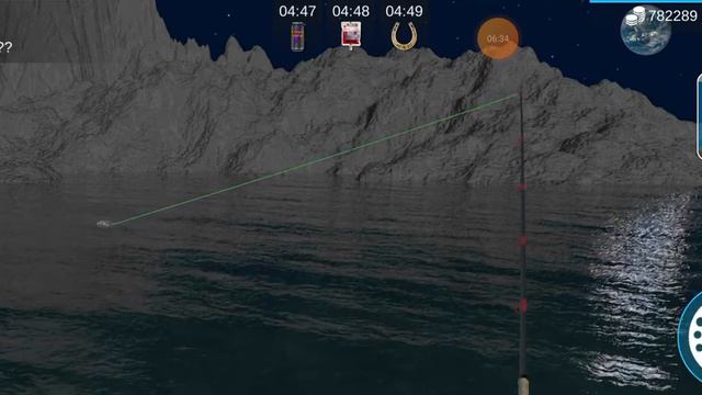 рыбалка на луне в игре MY FISHING WORLD смотреть онлайн