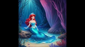 Ariel Princess , The Little Mermaid Fantasy Drawing Neural Relax #pumpkins   #pumpkin