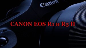 Смотрим на новые Canon R5 II и R1 + моя новая камера