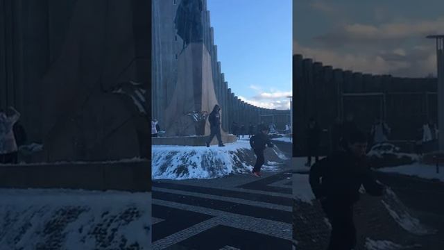 Hallgrímskirkja church is Reykjavík, Iceland