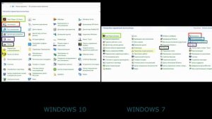 Отличие Windows 7 от Windows 10