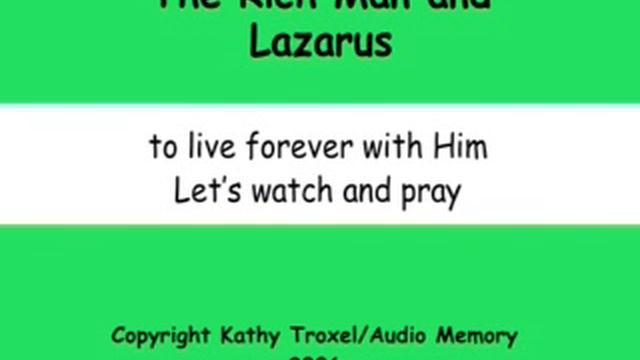 The Rich Man and Lazarus смотреть онлайн