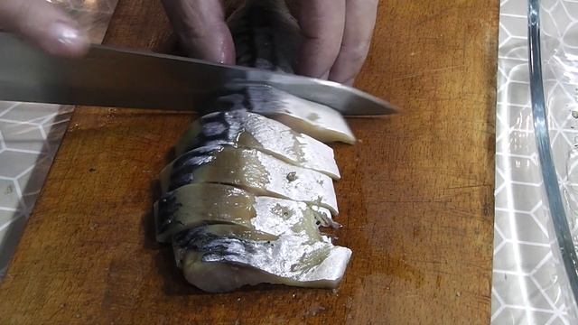 Скумбрия пикантная сухого посола. Пробуем, наслаждаемся