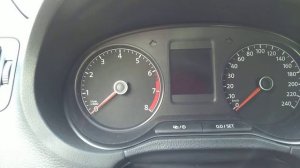 VW POLO 2013 год корректировка пробега