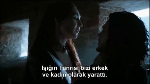 Jon Snow and Melisandre love scene