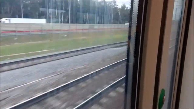 От Перово до Выхино электропоезде ЭГЭ2ТВ-001 "ИВОЛГА 3.0