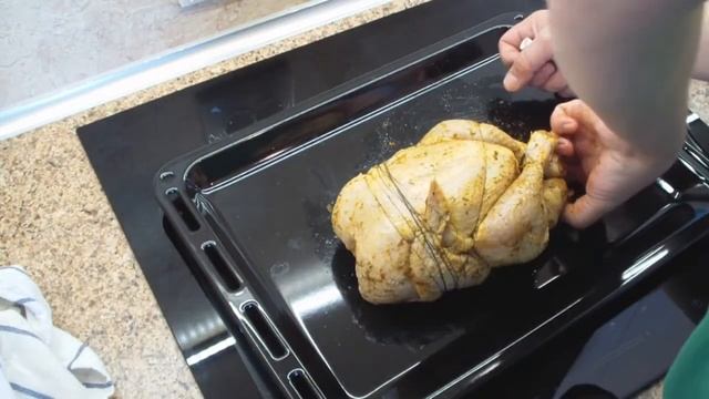 Курица на вертеле смотреть онлайн