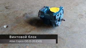 Винтовой блок Atlas Copco OIS D 20 (C43)