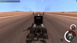 #BeamNG Drive Смогут ли машины и манекены остановить грузовик?