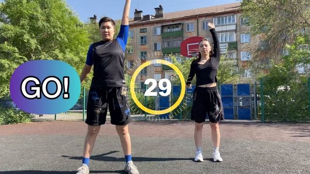 КОМПЛЕКСНАЯ простая тренировка на все тело  #разминка #тренировкаонлайн #workout  #фитнес #fitness
