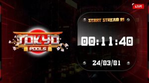 Live Result TOKYOPOOLS 1st March 2024 05:00 PM 午後5時 UTC/GMT+9