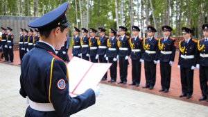 В Ханты-Мансийске 113 кадетов приняли присягу и дали торжественную клятву