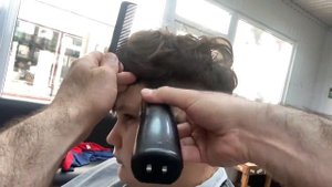 Стрижка машинкой без насадки