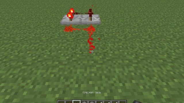 Делаем редстоун замыкание в minecraft смотреть онлайн