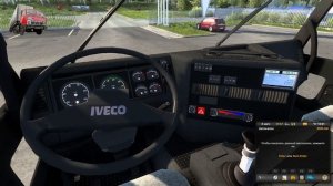 ПЕРЕВЕРНУЛ МАШИНУ! Iveco Eurostar для Euro Truck Simulator 2 (v.1.44.x)
