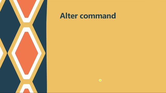 SQL Commands | DDL | DML | DCL | TCL | DQL | Create Command | Alter Command