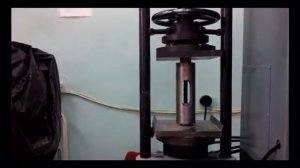 Лабораторные испытания АБК 14мм на сжатие. Базальтовая арматура