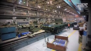 Российский "Уралвагонзавод" показали производство танков