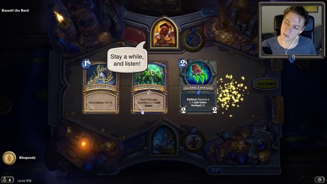 Let's Play Hearthstone Dungeon Run: Quel'Delar Battlecry Jade Shaman - Episode 38 смотреть онлайн