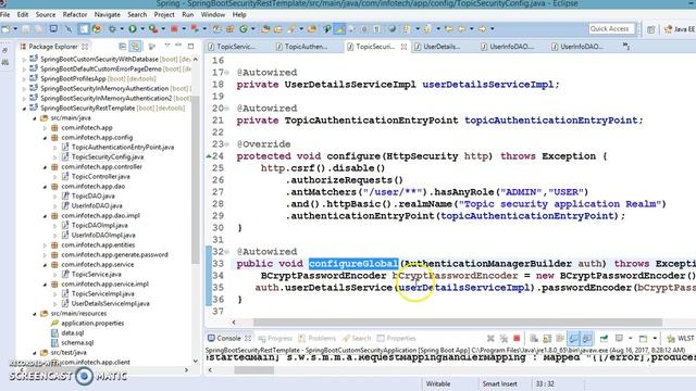64.Spring boot Consume secure Rest API using RestTemplate Example смотреть онлайн
