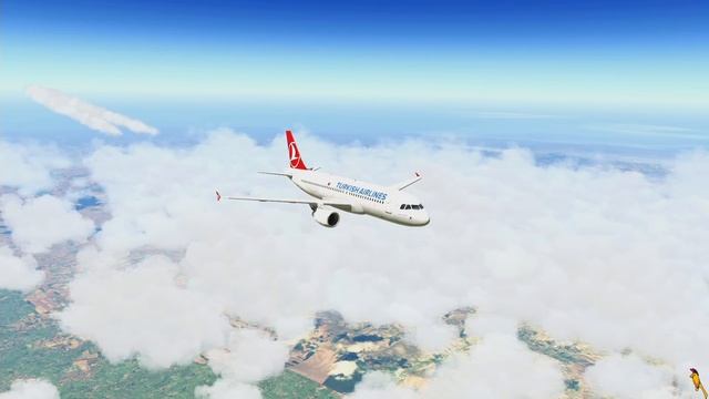[X-Plane11] Istanbul (LTBA) - Kayseri (LTAU) | FlightFactor A320 | TURKISH AIRLINES | VATSIM смотреть онлайн