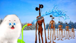 СИРЕНОГОЛОВЫЕ ИДУТ НА НАС! Шанелька ЗАМОРОЗИЛА всех ВОДОЙ!